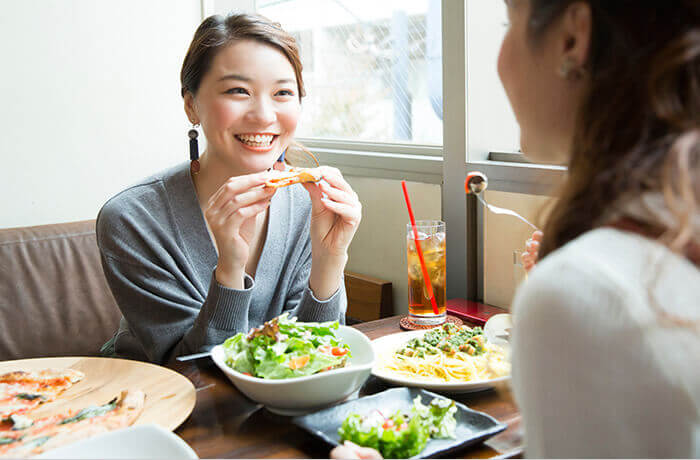 取り外せるのでいつも通りの食事ができる